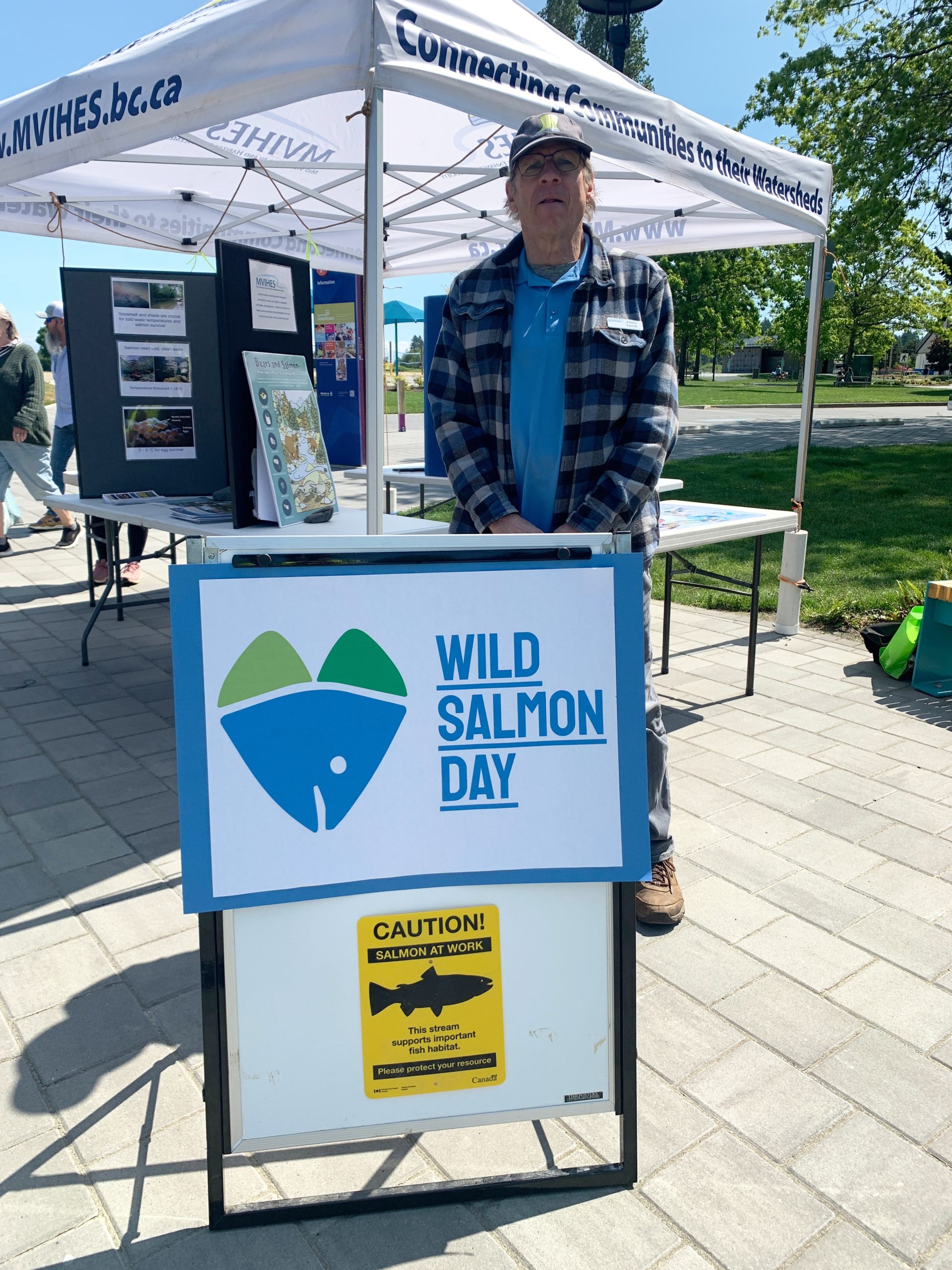 Students participating in community-led watershed restoration projects